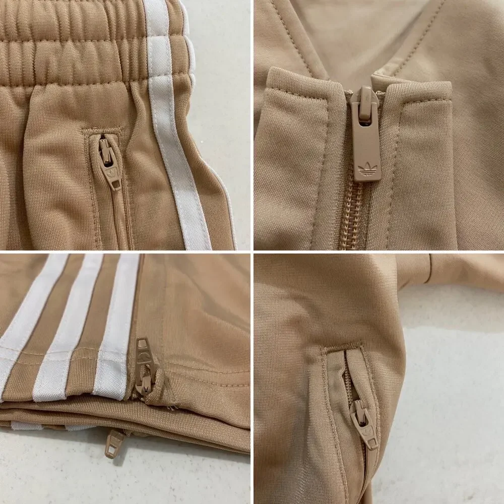 Adidas Originals Classics Firebird Tracksuit Magic Beige White Size L